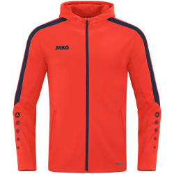 JAKO Power Kapuzenjacke Herren 375 - flame/marine 4XL