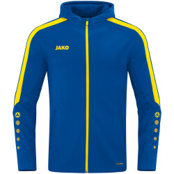 JAKO Power Kapuzenjacke Damen 404 - royal/citro 34