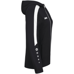 JAKO Power Kapuzenjacke Damen 800 - schwarz 34