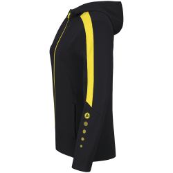 JAKO Power Kapuzenjacke Damen 803 - schwarz/citro 34