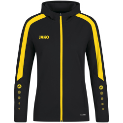 JAKO Power Kapuzenjacke Herren 803 - schwarz/citro 4XL