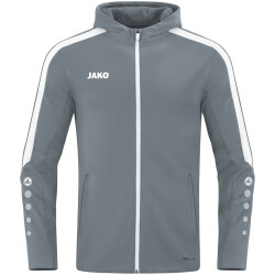 JAKO Power Kapuzenjacke Damen 840 - steingrau 34
