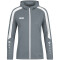 JAKO Power Kapuzenjacke Damen 840 - steingrau 34