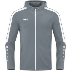 JAKO Power Kapuzenjacke Herren 840 - steingrau 4XL