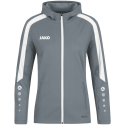 JAKO Power Kapuzenjacke Herren 840 - steingrau 4XL