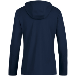 JAKO Power Kapuzenjacke Damen 910 - marine/skyblue 34