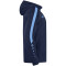 JAKO Power Kapuzenjacke Herren 910 - marine/skyblue XL