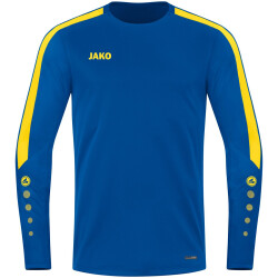 JAKO Power Sweatshirt 404 - royal/citro XL