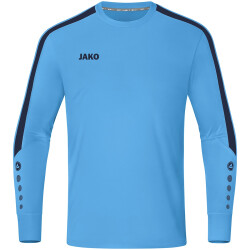 JAKO Power Torwarttrikot 433 - skyblue/marine 116