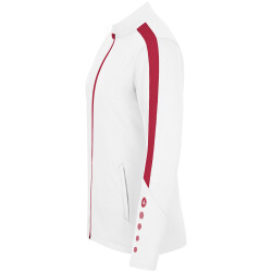 JAKO Power Polyesterjacke Herren 004 - weiß/rot XL