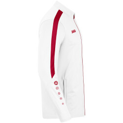 JAKO Power Polyesterjacke Herren 004 - weiß/rot XL