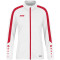 JAKO Power Polyesterjacke Herren 004 - weiß/rot XL