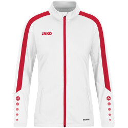 JAKO Power Polyesterjacke Herren 004 - weiß/rot XXL