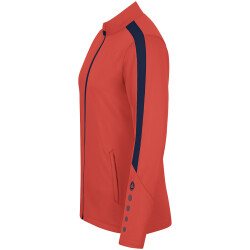JAKO Power Polyesterjacke Damen 375 - flame/marine 40