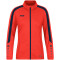 JAKO Power Polyesterjacke Damen 375 - flame/marine 40