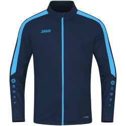 JAKO Power Polyesterjacke Damen 910 - marine/skyblue 34