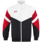 JAKO Retro Freizeitjacke 816 - schwarz/weiß/rot L