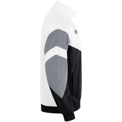 JAKO Retro Freizeitjacke Herren 817 - schwarz/weiß/steingrau L