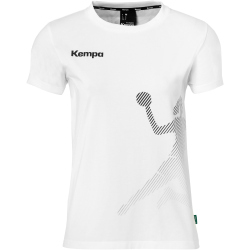 Kempa Black&White T-Shirt Damen weiß L