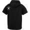 Kempa Black&White Kapuzenshirt Damen schwarz M