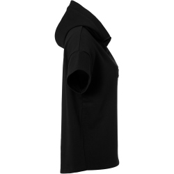 Kempa Black&White Kapuzenshirt Damen schwarz L