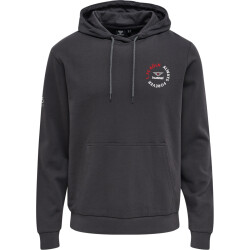 hummel hmlLGC 1. FC Köln Loyalty Baumwoll-Trainingsanzug mit Kapuze blackened pearl S