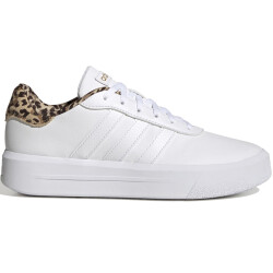 adidas Court Platform Sneaker Damen white/gold 36 2/3