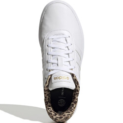 adidas Court Platform Sneaker Damen white/gold 36 2/3