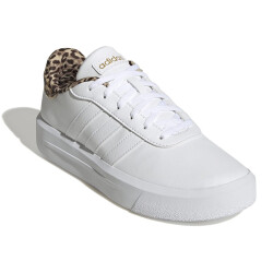 adidas Court Platform Sneaker Damen white/gold 36 2/3
