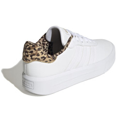 adidas Court Platform Sneaker Damen white/gold 36 2/3