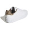 adidas Court Platform Sneaker Damen white/gold 36 2/3
