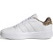 adidas Court Platform Sneaker Damen white/gold 36 2/3