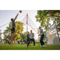 SHARKNET Dreieck-Volleyballnetz