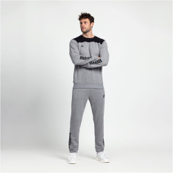 Select Oxford Sweatshirt grau/schwarz S