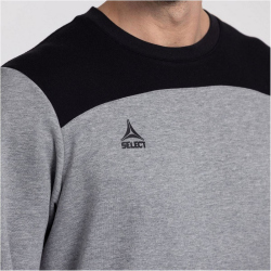 Select Oxford Sweatshirt grau/schwarz S