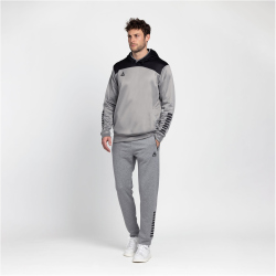 Select Oxford Hoodie grau/schwarz S