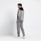 Select Oxford Hoodie grau/schwarz S