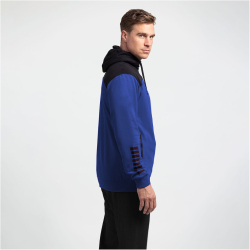 Select Oxford Kapuzen-Sweatjacke blau/schwarz S