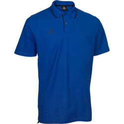 Select Oxford Poloshirt blau L