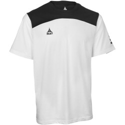 Select Oxford T-Shirt weiß/schwarz S