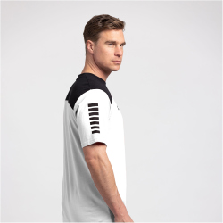 Select Oxford T-Shirt weiß/schwarz S