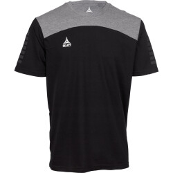 Select Oxford T-Shirt schwarz/grau L