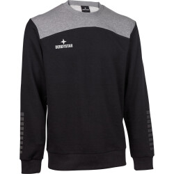 DERBYSTAR Ultimo Sweatshirt schwarz/grau XXL