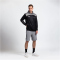 DERBYSTAR Ultimo Hoodie schwarz/grau S