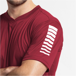 DERBYSTAR Contra Trikot bordeaux/weiß S