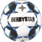 DERBYSTAR Apus TT Fußball 32 Panel mit Hybrid-Technologie und FIFA Basic Zertifikat weiß/blau 5