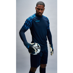 uhlsport Speed Contact Supergrip+ Torwarthandschuhe marine/schwarz/fluo blau 7.5