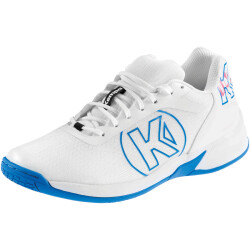 Kempa Attack 2.0 Handballschuhe weiß/fair blau 7.5