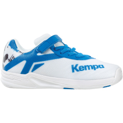 Kempa Wing 2.0 Handballschuhe Kinder weiß/fair blau 28