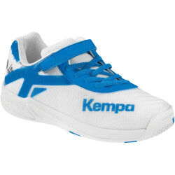 Kempa Wing 2.0 Handballschuhe Kinder weiß/fair blau 28